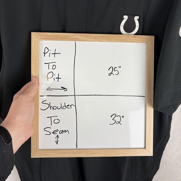 Nike NFL Indianapolis Colts Player Issue Woven SS Training Top Sz XL DZ7178 NWOT - Picture 6 of 6